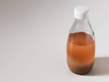 Jamu, kırmızı zencefil, tek sarımsak, zerdeçal, tarçın, bal, elma sirkesi, limon ve siyah biberden oluşan cam şişede bulunan geleneksel bir Endonezya bitkisel ilacıdır..