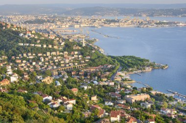 Trieste 'de Görünüm.