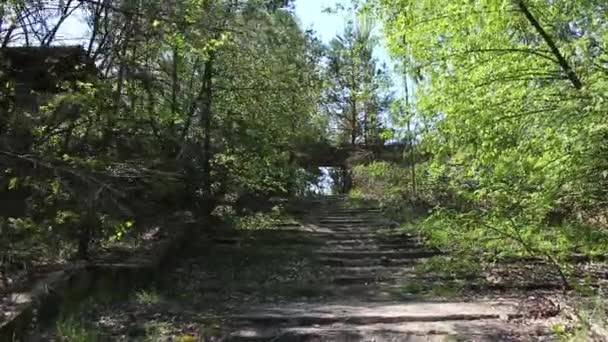 Pripyat. Amarre. estedicam 3 — Vídeos de Stock