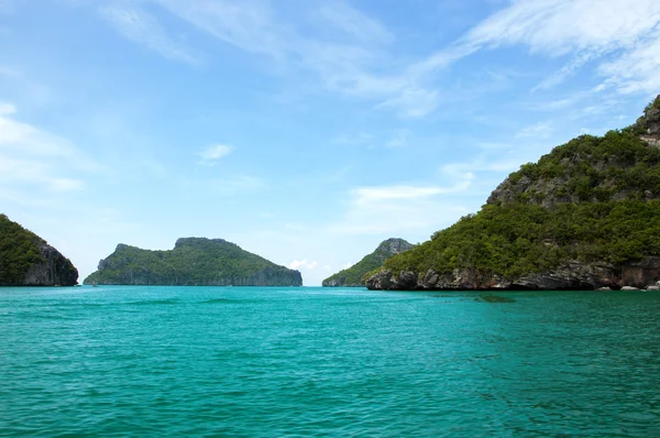 Národního mořského parku Angthong, koh Samui, Suratthani, Thajsko — Stock fotografie