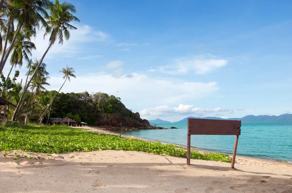 La buona vista sul mare verso la spiaggia — Foto Stock