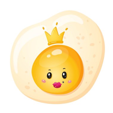 çizgi film yumurta vektör çizim