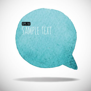 Beyaz arka plan üzerinde izole suluboya kabarcıklar