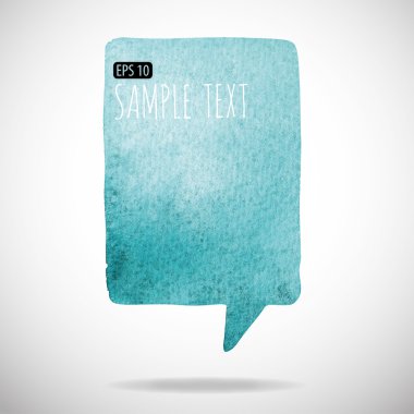 Beyaz arka plan üzerinde izole suluboya kabarcıklar