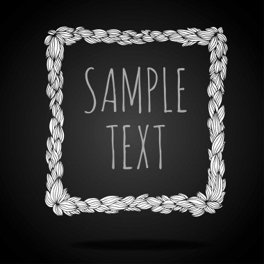 elle çizilmiş çiçek arka plan