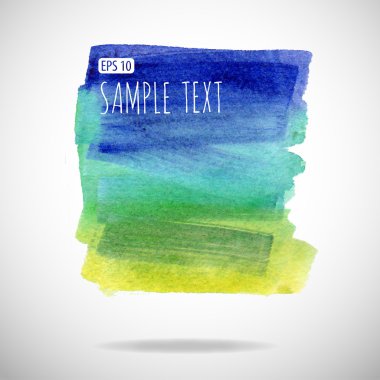 Vektör suluboya arkaplan. 