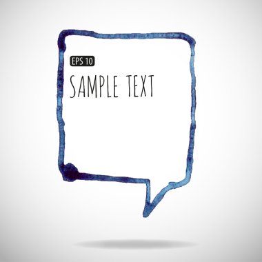 Vektör suluboya arkaplan. 