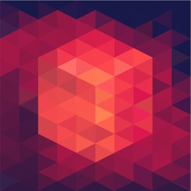 Renkli geometrik arkaplan