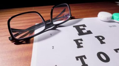 Masa Kapanışı 10 'daki Vizyon Görüntüleme Dosyası. Yüksek kalite 4k görüntü