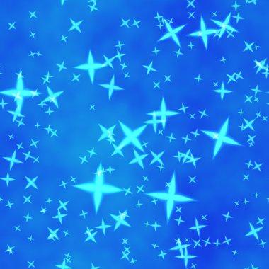 Bokeh yıldız mavi renk arka plan. Yıldız mavi.