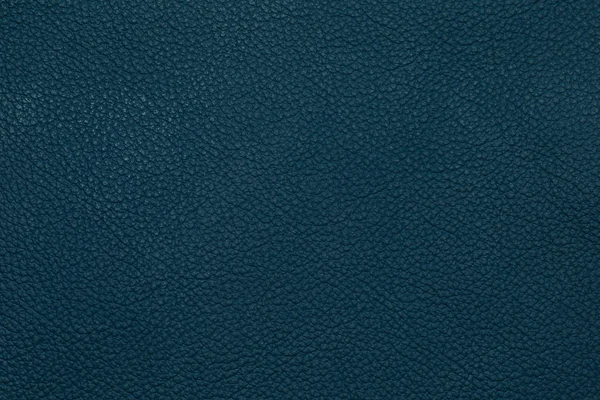 Fond texture cuir bleu — Photo