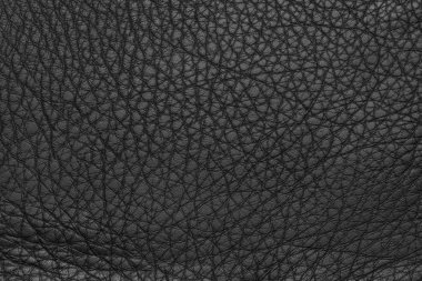 Siyah deri doku taneli arka plan