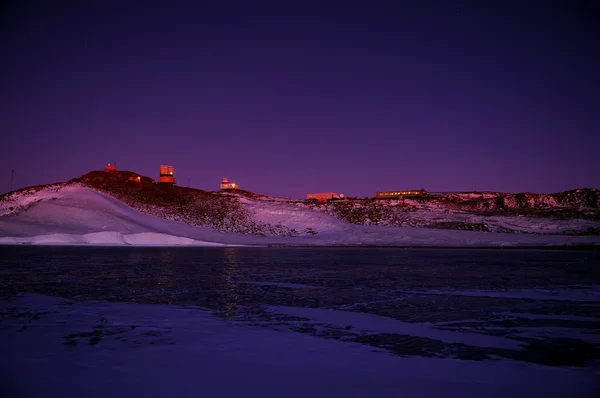Schirmacher 오아시스, 남극 로열티 프리 스톡 사진