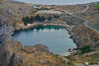 Rodos Adası. Yunanistan