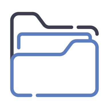 Asset Icon, Simple Illustration Isolated on White Background