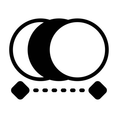 Animation Icon, Simple Illustration Isolated on White Background