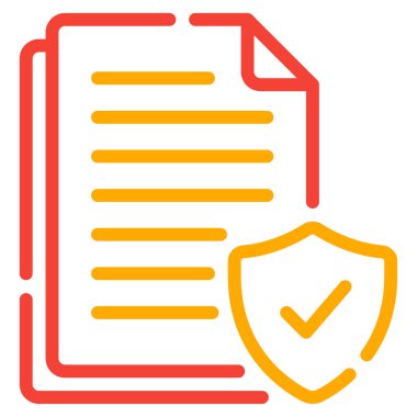 Compliance Icon, Simple Illustration Isolated on White Background