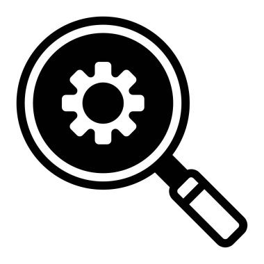  SEO Tools Icon, Simple Illustration Isolated on White Background