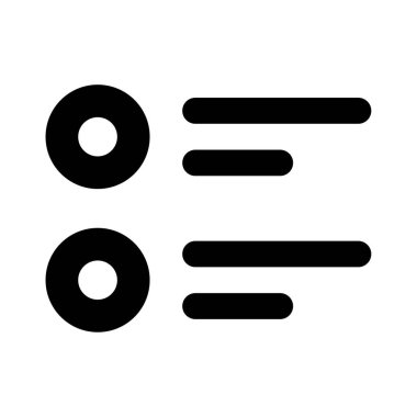 Radio Icon, Simple Illustration Isolated on White Background