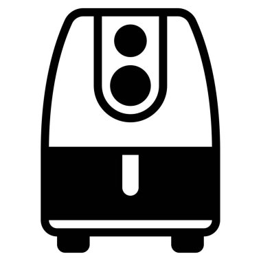 Crisp Air Icon, Simple Illustration Isolated on White Background