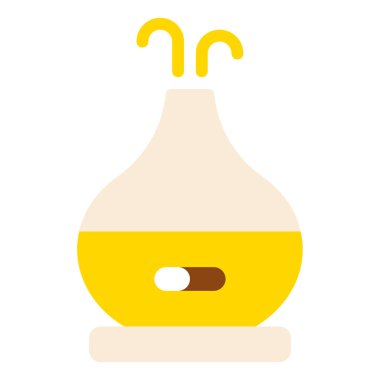 Scent Diffuser Icon, Simple Illustration Isolated on White Background