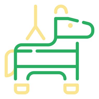 Pinata Icon, Simple Illustration Isolated on White Background