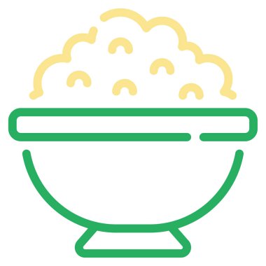 Salsa Icon, Simple Illustration Isolated on White Background 