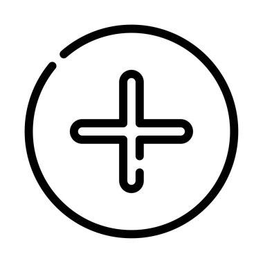 Oyuncu Düğmesi Simgesi, Basit Görüntü Beyaz Arkaplanda İzole Edildi