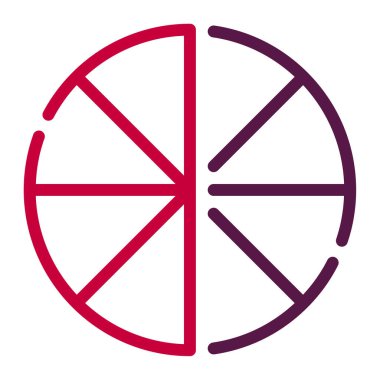 Palet Simgesi, Beyaz Arkaplanda İzole Edilmiş Basit Resimler