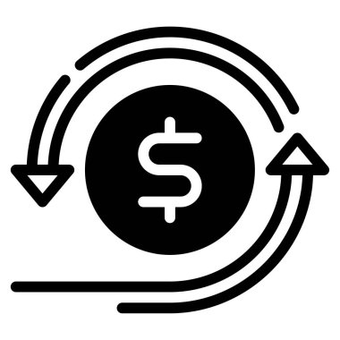 Agile Icon, Simple Illustration Isolated on White Background