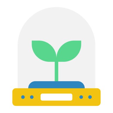 Incubator Icon, Simple Illustration Isolated on White Background