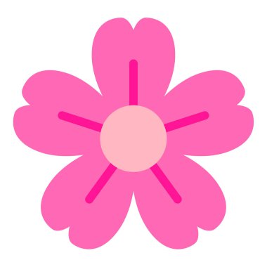 Bahar mevsiminde Hanami 'yi simgeleyen pembe çiçek.