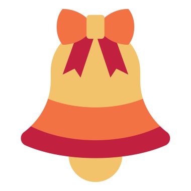 Bell web simgesi, beyaz arkaplanda izole edilmiş basit illüstrasyon