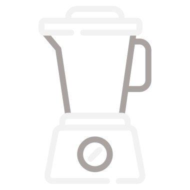 Blender web simgesi, beyaz arkaplanda izole edilmiş basit illüstrasyon