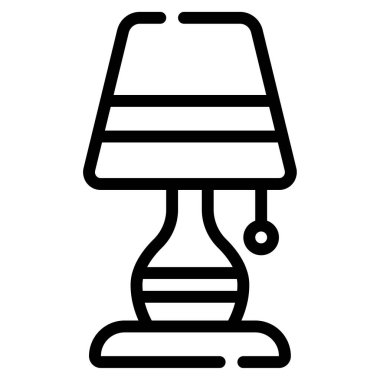 Lamba web simgesi, beyaz arkaplanda izole edilmiş basit bir illüstrasyon