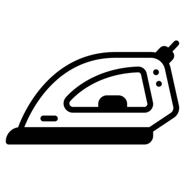 Demir Ağ simgesi, beyaz arkaplanda izole edilmiş basit bir illüstrasyon