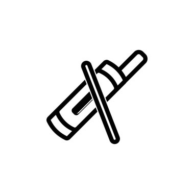 Geleneksel müzik aleti simgesi, vektör illüstrasyon tasarımı