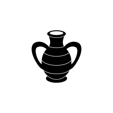 Jug icon. Set of jugs silhouettes isolated on white background. Water jug icon. Vector illustration