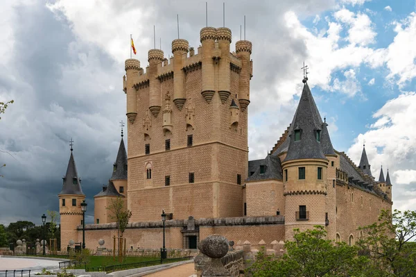Famous Alcazar Segovia Spain — Stock Photo, Image