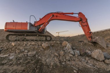 İnşaat için ağır makineler