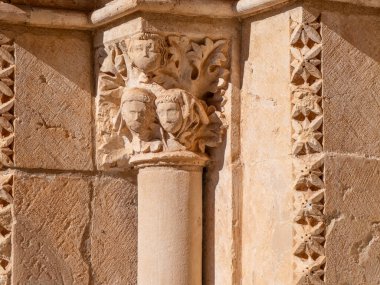 İspanya, Soria 'daki Lobo Nehri Kanyonu Doğal Parkı