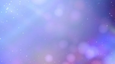 Ilımsal Yumuşak Odaklanma Bokeh Arkaplanı Parıldayan Işık Parçacıkları Döngüsü.