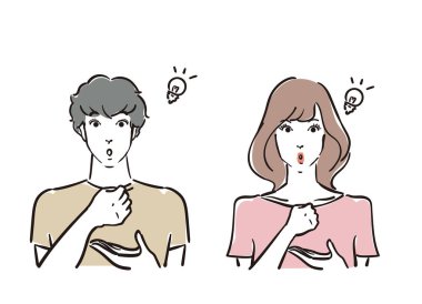 30 'lu yaşlarda genç ve hayat dolu erkekler ve kadınlar