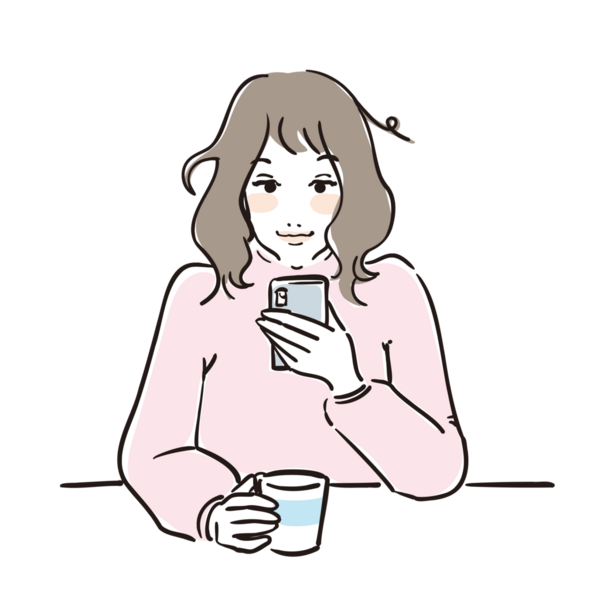 Uyanan tatlı bir kadının üst vücudu.