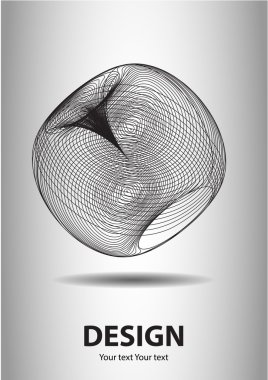 Logo tasarım vektör çizim