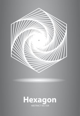 Altıgen desen çizgileri