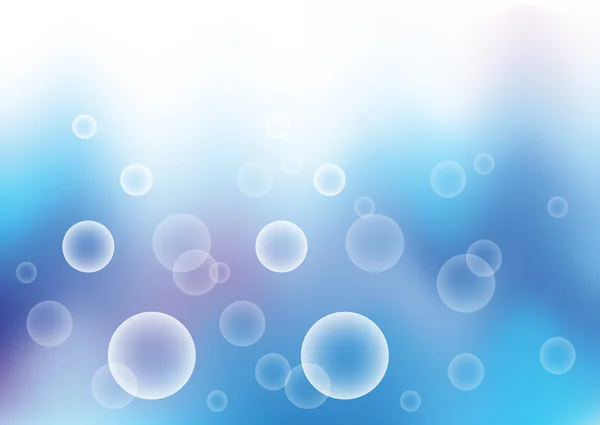 Abstract bubble blur background — Stock Vector