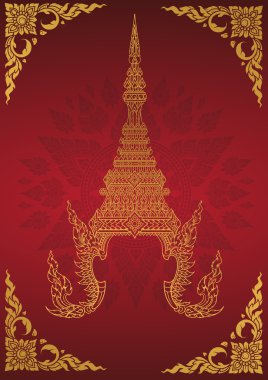 Tay altın taç vektör