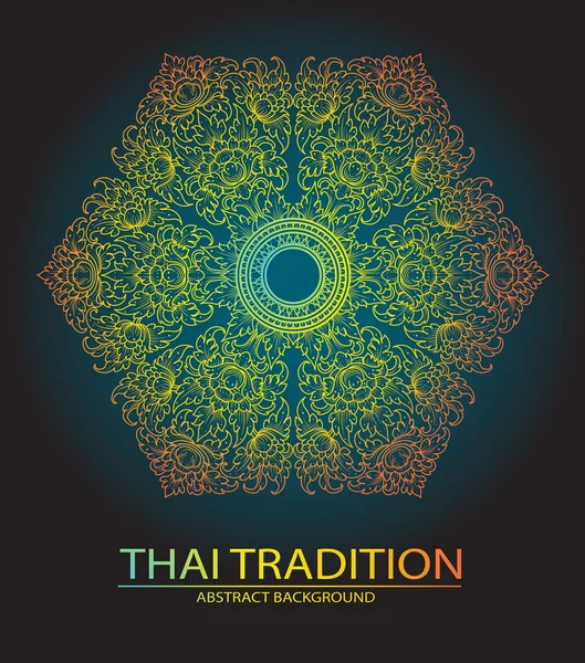 Тайская традиция — стоковый вектор