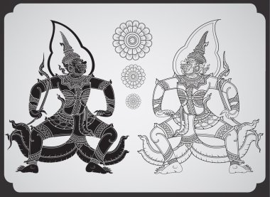 Tay geleneği dev anahattı kontur